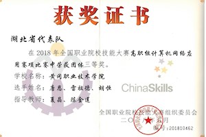 2018年全国职业院校技能大赛团体三等奖-计算机网络